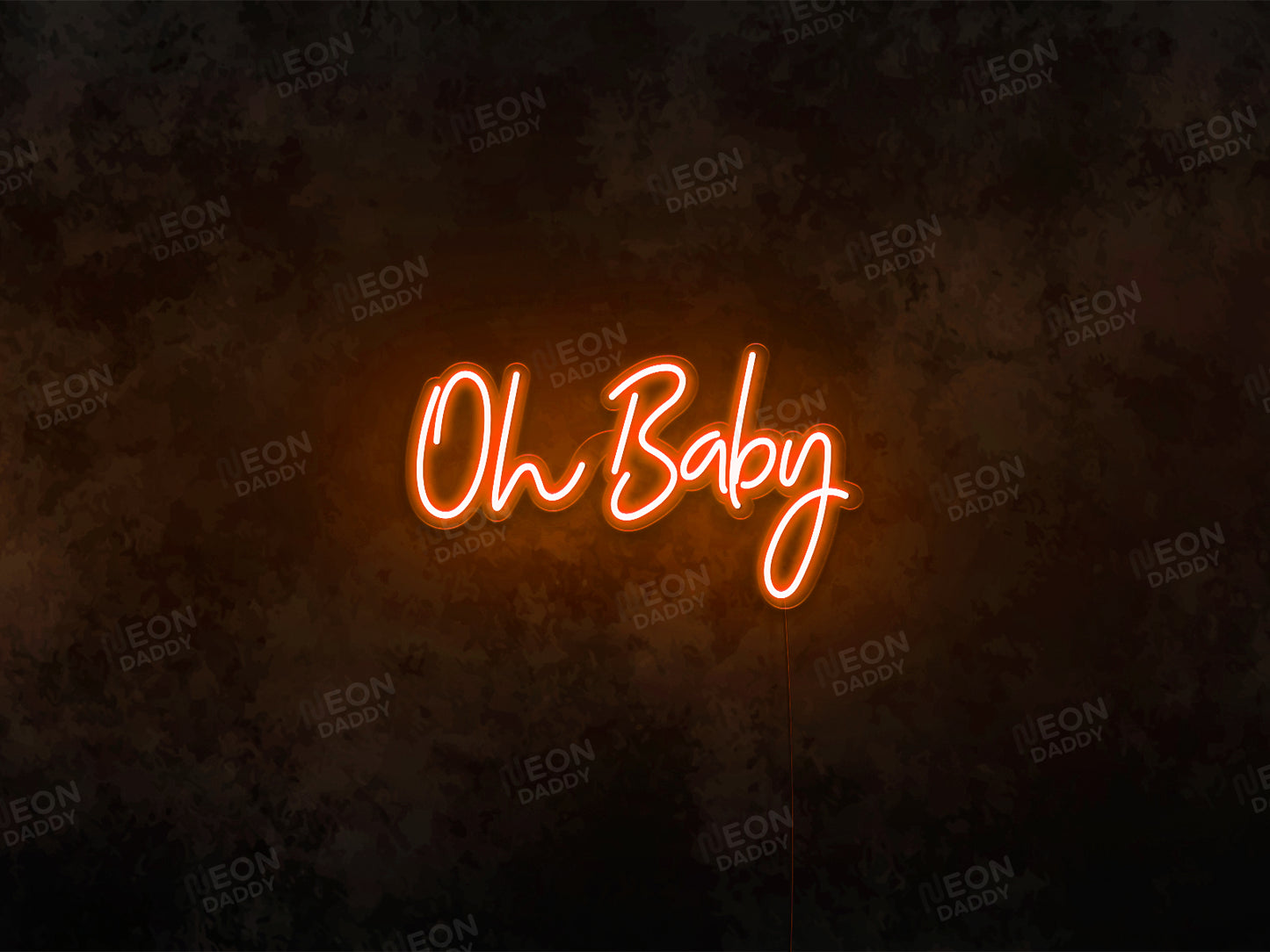Oh Baby LED Neon Sign