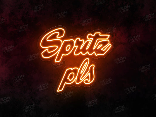 'Spritz Please' phrase LED neon sign (Copy)