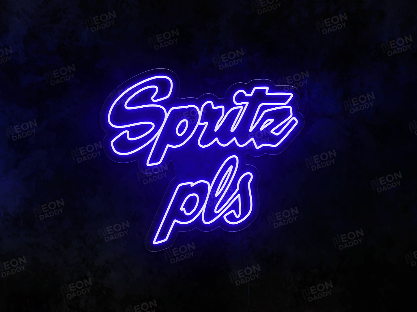 'Spritz Please' phrase LED neon sign - Neon Daddy