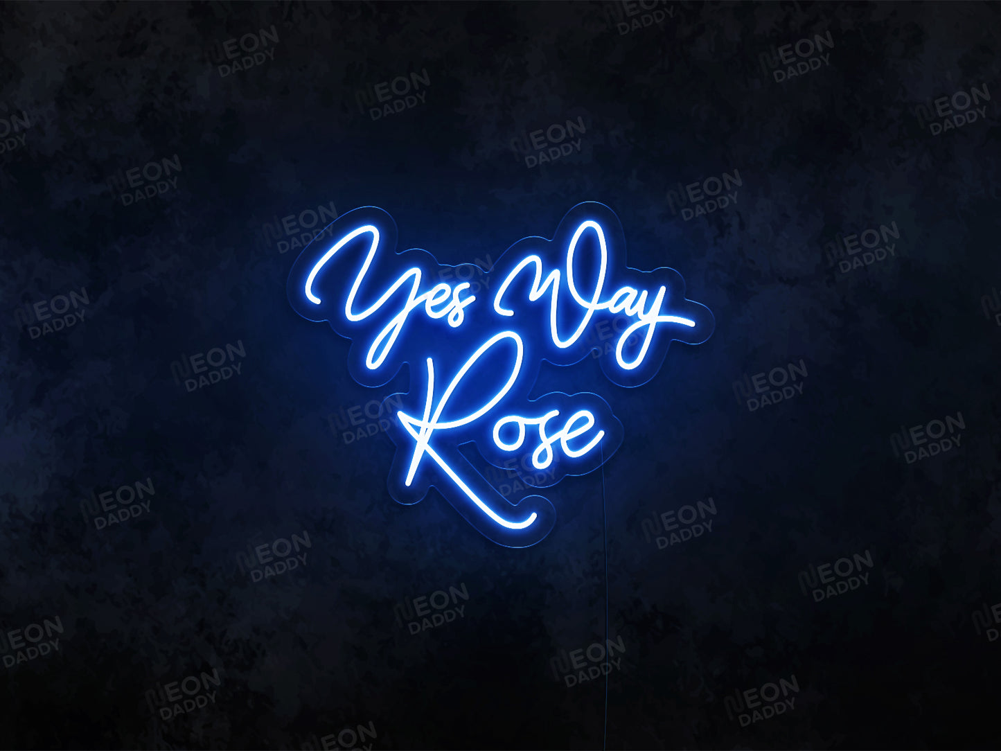 Yes Way Rose LED Neon Sign