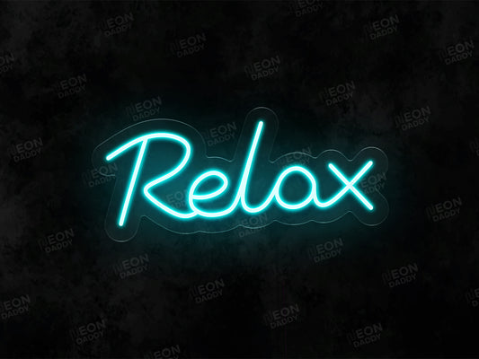 Relax LED Neon Sign