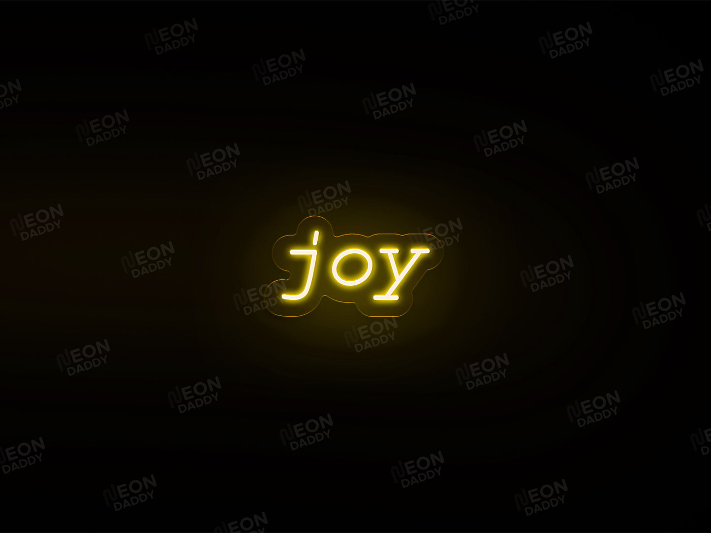 'joy' Neon Sign - Neon Daddy