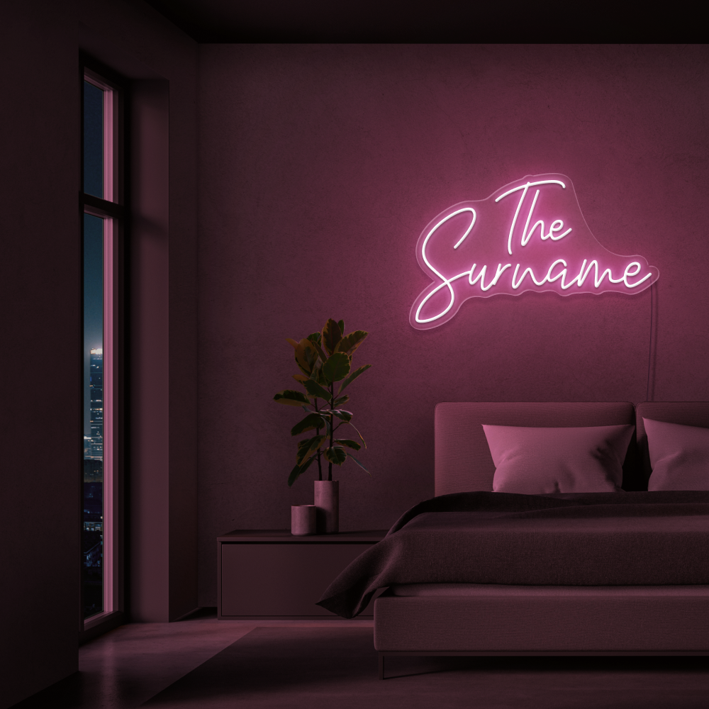 Personalised Wedding / Surname Neon Sign - Neon Daddy
