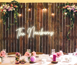 Personalised Wedding / Surname Neon Sign - Neon Daddy