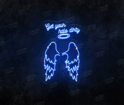 Angel Wings LED Neon Sign - Neon Daddy
