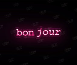 'Bon Jour' Neon Sign - Neon Daddy