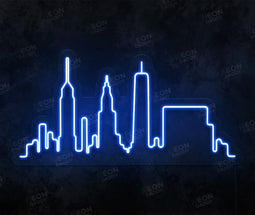 City Skyline LED Neon Sign - Neon Daddy