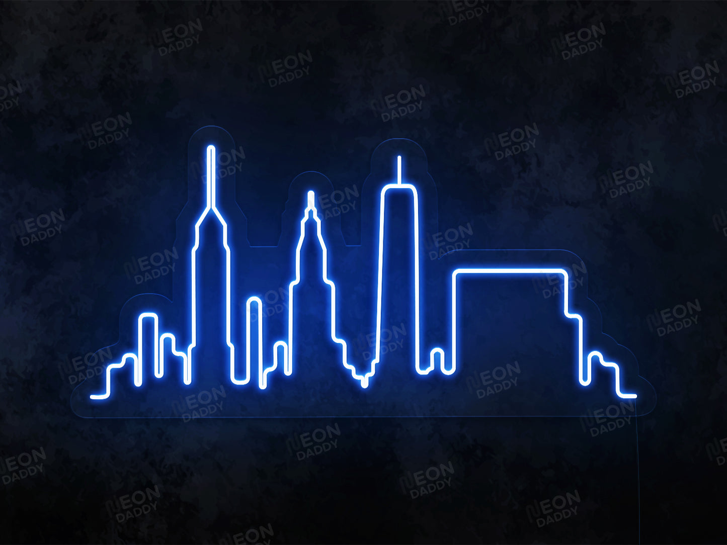 City Skyline LED Neon Sign