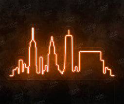 City Skyline LED Neon Sign