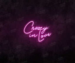 Crazy in Love LED Neon Sign - Neon Daddy