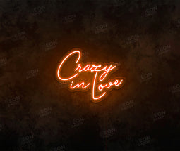 Crazy in Love LED Neon Sign - Neon Daddy