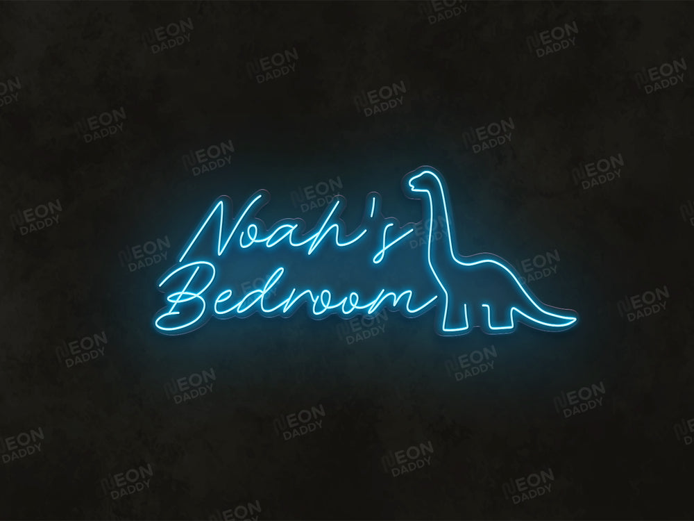 Custom Dinosaur Neon Sign - Kids' Rooms