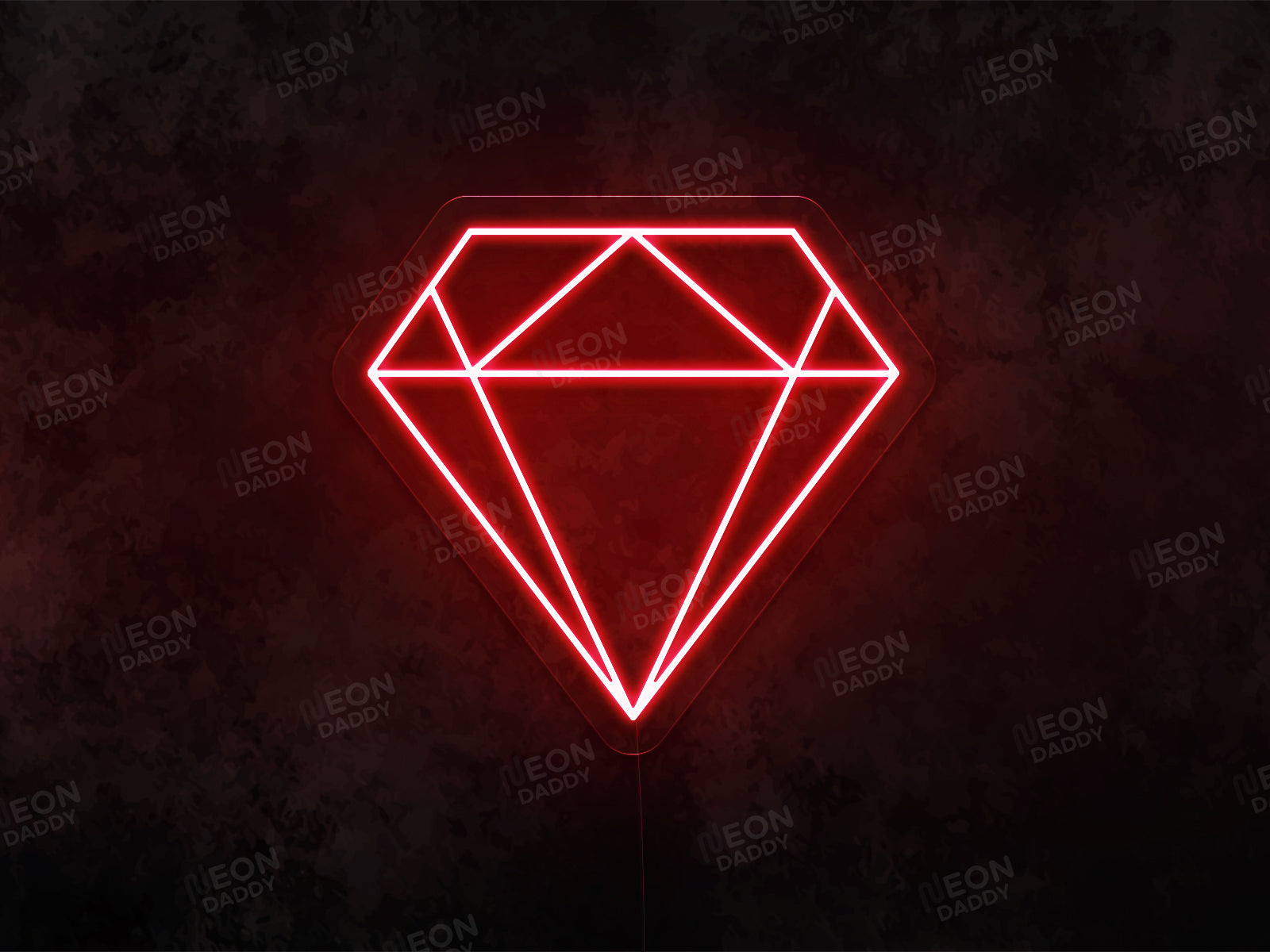 Diamond Neon Sign - Neon Daddy