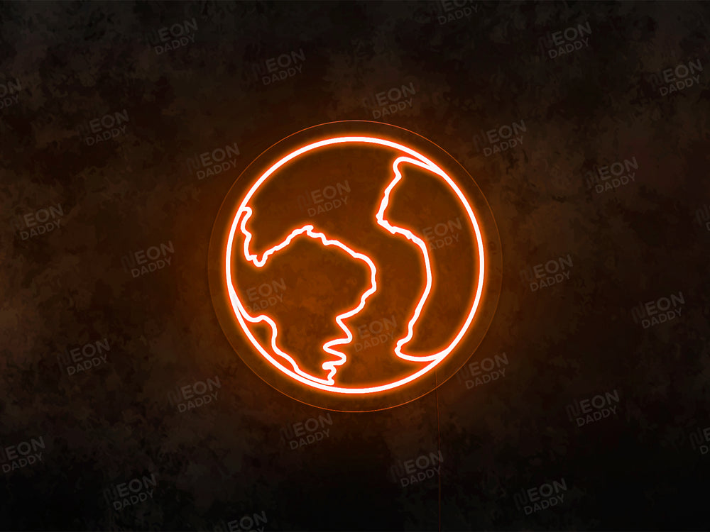 Earth LED Neon Sign