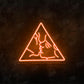 Love Triangle LED Neon Sign