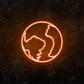 Earth LED Neon Sign