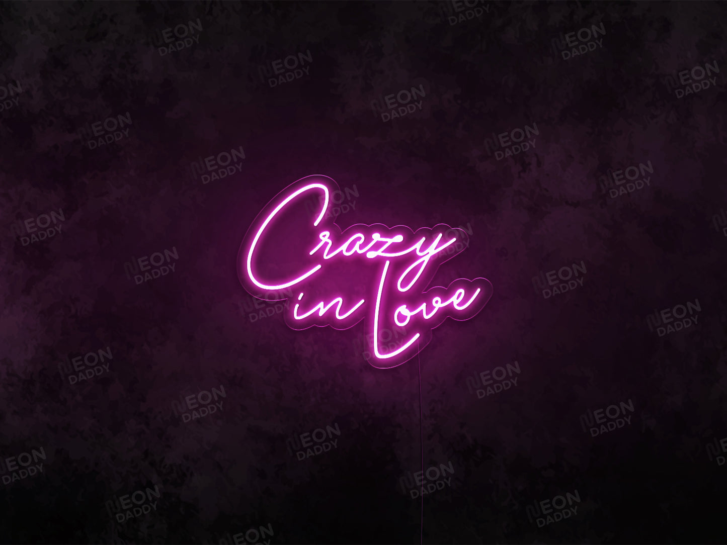 Crazy in Love LED Neon Sign