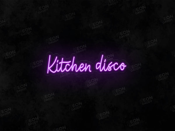 Kitchen Disco LED neon sign - Neon Daddy