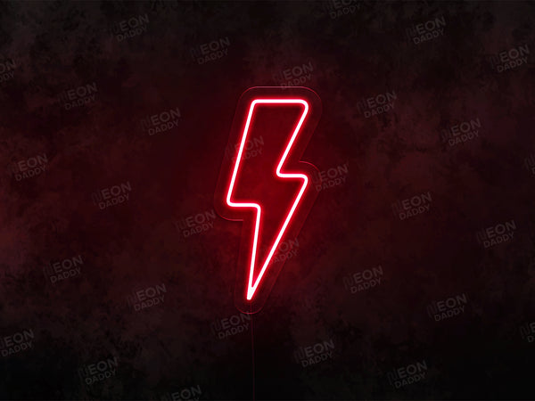 Lightning Strike LED Neon Sign - Neon Daddy
