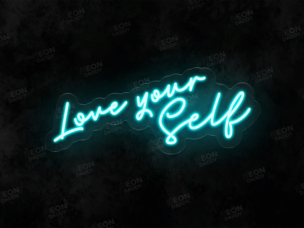 Love Yourself LED Neon Sign