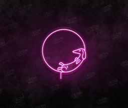 Moon Dog LED Neon Sign - Neon Daddy