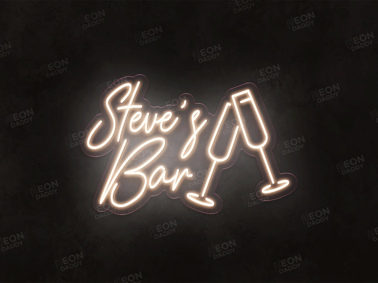 Personalised Bar Sign - Neon Daddy