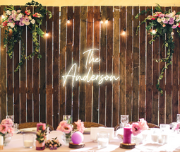 Personalised Wedding / Surname Neon Sign - Neon Daddy