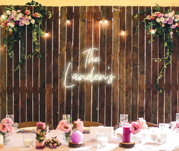 Personalised Wedding / Surname Neon Sign - Neon Daddy