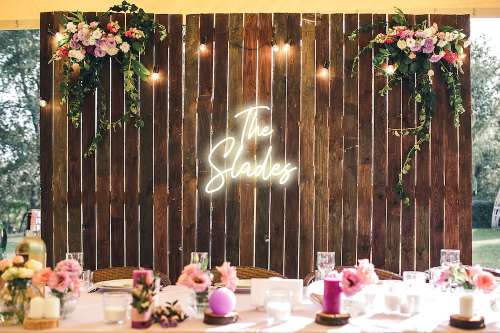 Personalised Wedding / Surname Neon Sign - Neon Daddy 