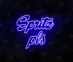 'Spritz Please' phrase LED neon sign - Neon Daddy