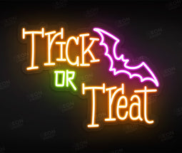 Trick or Treat - Halloween LED Neon Sign