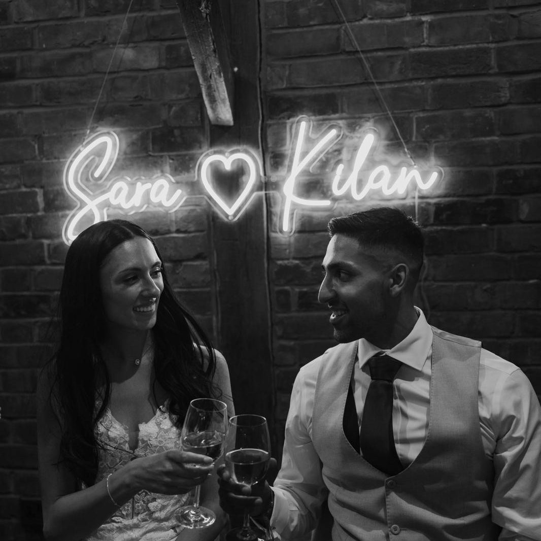 Here’s to the wonderful Sara and Kilan, to whom we’re immensely grateful for picking us for their special day!