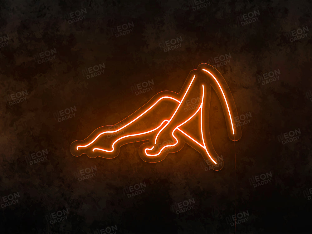 Womans Legs LED Neon Sign