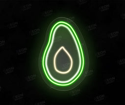 avocado neon sign