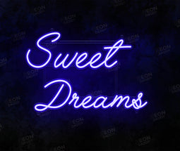 lrcj_personal@outlook.com - SWEET DREAMS - 600 x 390 mm - DEEP BLUE - CUT TO LETTER - Neon Daddy