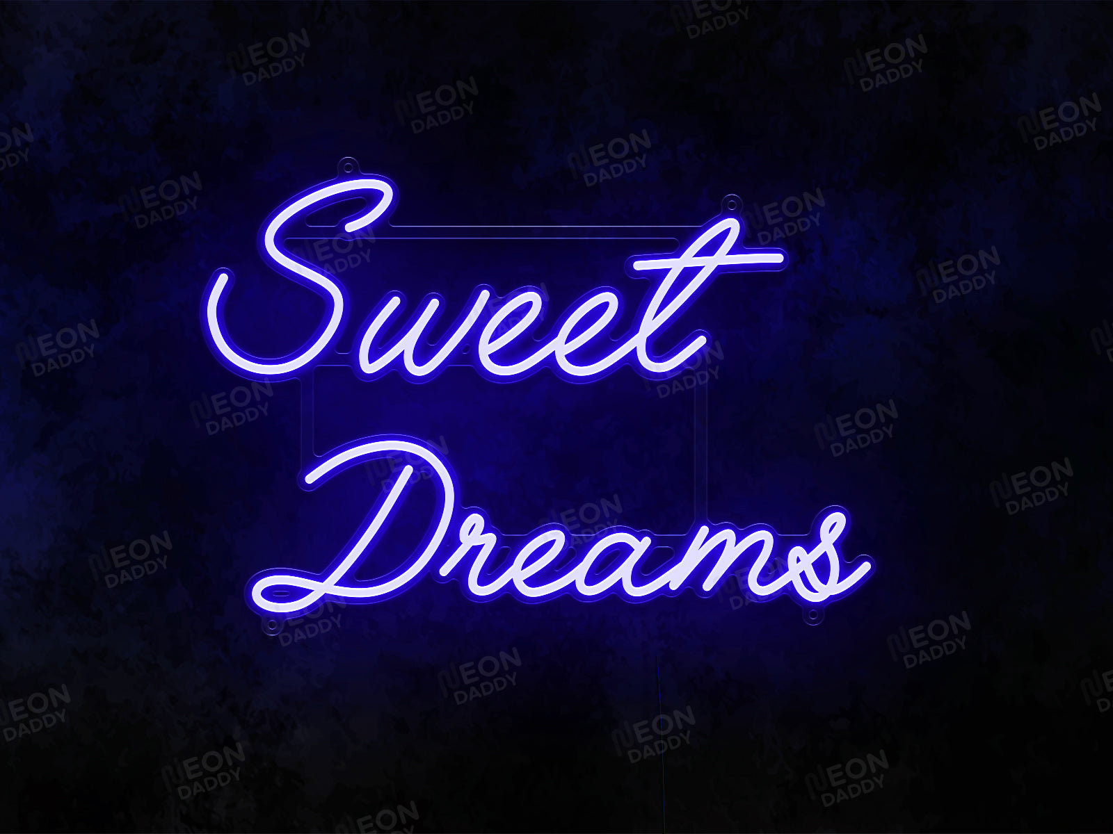 lrcj_personal@outlook.com - SWEET DREAMS - 600 x 390 mm - DEEP BLUE - CUT TO LETTER - Neon Daddy