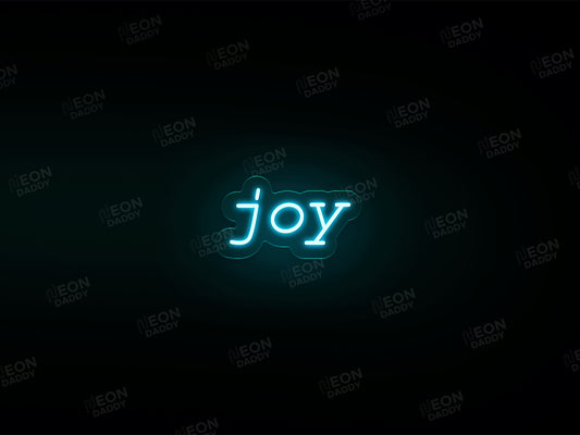 'joy' Neon Sign - Neon Daddy
