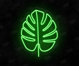 Tropical Leaf Neon Sign