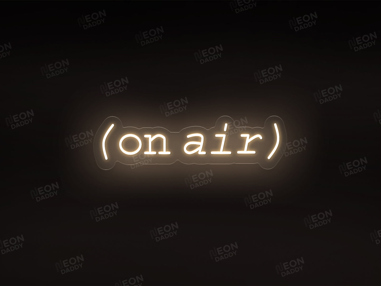 'on air' Neon Sign - Neon Daddy