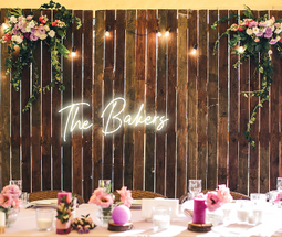 Personalised Wedding / Surname Neon Sign - Neon Daddy