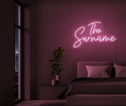 Personalised Wedding / Surname Neon Sign - Neon Daddy