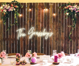 Personalised Wedding / Surname Neon Sign - Neon Daddy