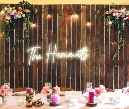 Personalised Wedding / Surname Neon Sign - Neon Daddy