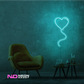 Color: Mint Green 'Love Balloon' - LED Neon Sign - Affordable Neon Signs