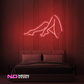 Color: Red 'Womans Legs' - LED Neon Sign - Affordable Neon Signs